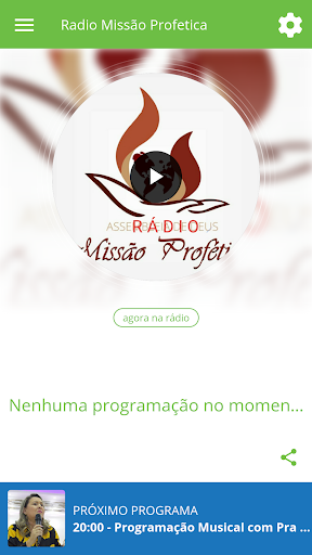 Android application Radio Missão Profetica screenshort