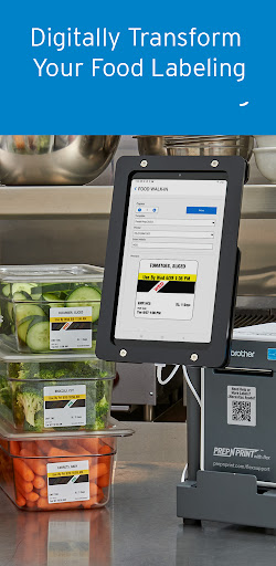Android application Prep-N-Print with Flex screenshort