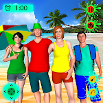 Cover Image of Descargar Virtual Mother Summer Beach Water Juegos de natación 1.5 APK