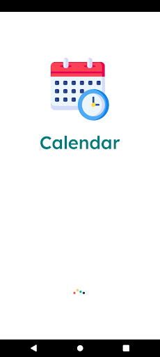 Android application Calendar screenshort