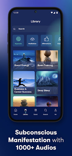 Screenshot of Believe: Hypnosis to Manifest