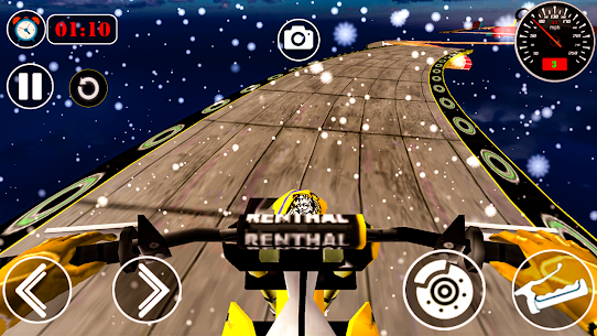 Sky Bike Stunt 3D v0.1 MOD APK(Premium Unlocked)Free For Android 8