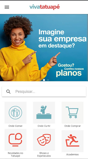 Android application Viva Tatuapé screenshort