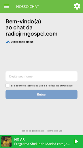Rádio JRM Gospel Screen 3
