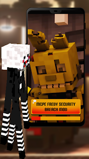 MCPE Fredy security breach mod 1.0 APK screenshots 1