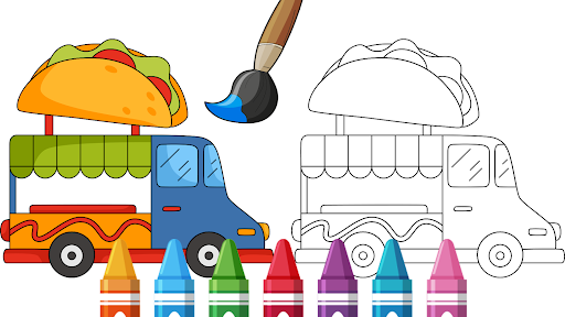 Android application Cars Coloring Book screenshort