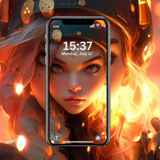 Ai Anime Girl Wallpaper Art Screen 2