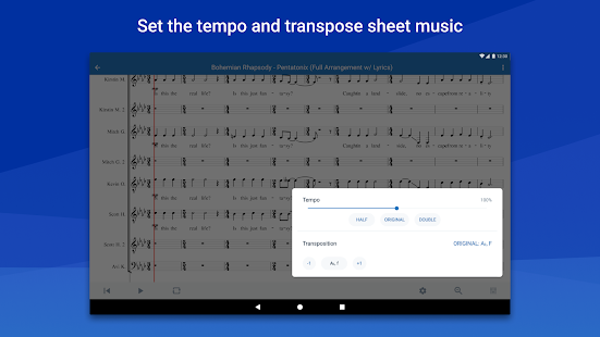 MuseScore: sheet music Screenshot