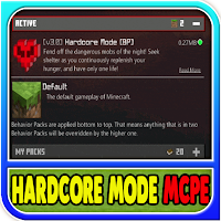 Hardcore Mode Mod Minecraft PE