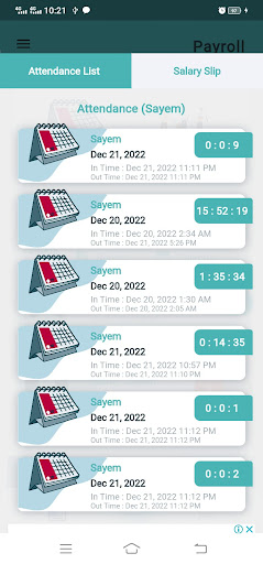 Employee Payroll & Salary Slip Screenshot 3 - AppWisp.com