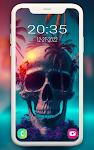 screenshot of Skull wallpaper