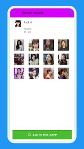 Nayeon Twice WAStickerApps