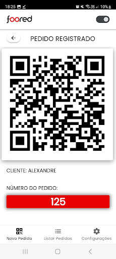 Foored Cliente Screen 3