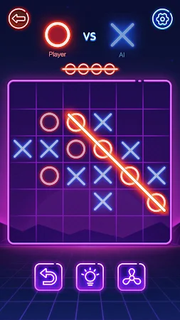 Game screenshot Tic Tac Toe: XOXO, まるばつゲーム hack
