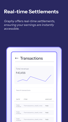Telegram Subscriptions: Graphy Screen 2