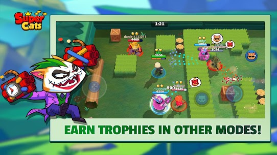 Super Cats Mod Apk 1.0.86 (The Enemy Will Not Attack) 2