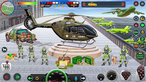 Android application Army Vehicle: Transport Truck screenshort