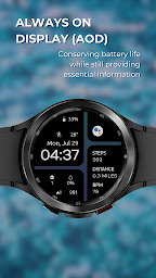 EXD070: Digital Watch Face - Screenshot Image