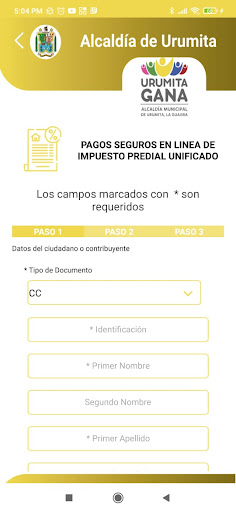 Trami App Urumita Screen 2
