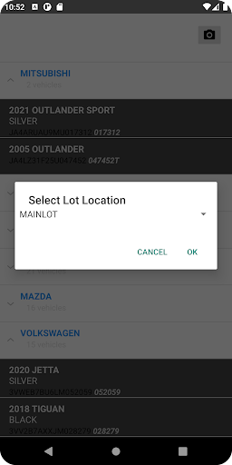 Scan Solutions Vehicle Wizard Screen 2