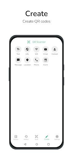 QR Scanner & Generator Screen 3