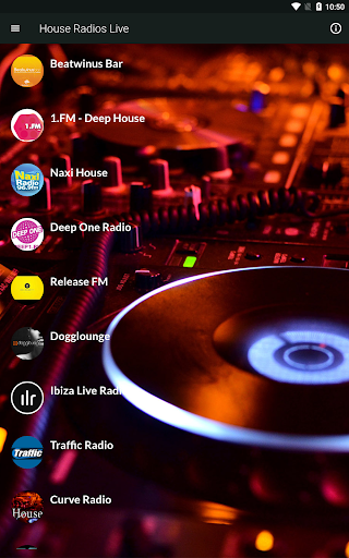 Android application House Radios Live screenshort
