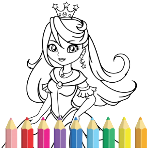 Princess Coloring Pages Offline Google Play のアプリ