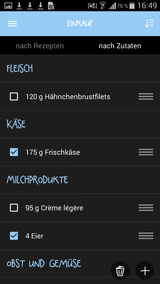 Android application Schlank im Schlaf screenshort