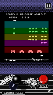 Captura de pantalla de Space Invaders