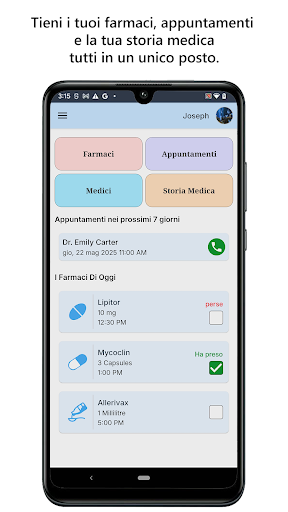 Anteprima dell'app