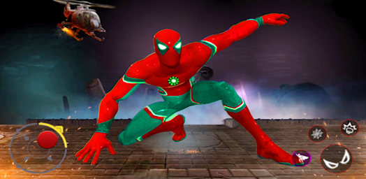 Spider Hero vs rainbow Fighter