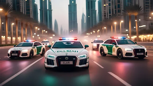 Dubai Racing-Police Chase game