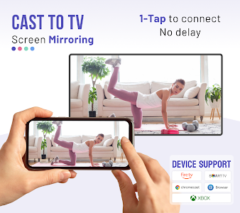 Cast to TV - Screen Mirroring Unknown