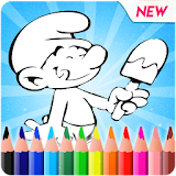 Coloring Book for Smurfs icon
