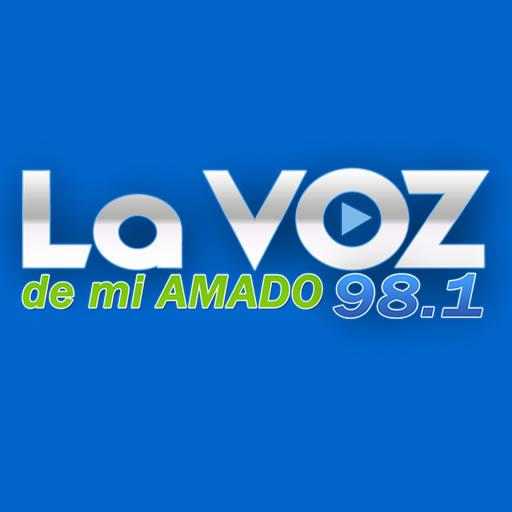 Radio La Voz de mi Amado 98.1 logo