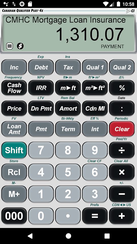 Canadian QP4x Loan Calculatorのおすすめ画像3