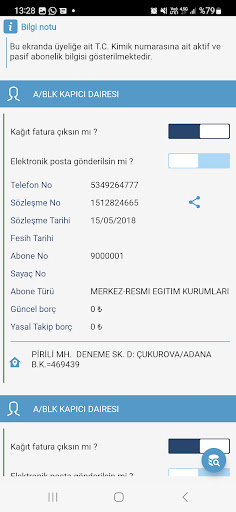 Adana ASKİ Screen 3