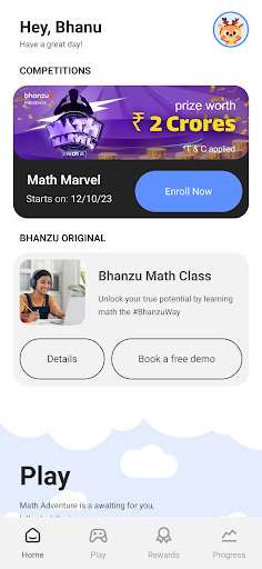 Android application Bhanzu Play screenshort