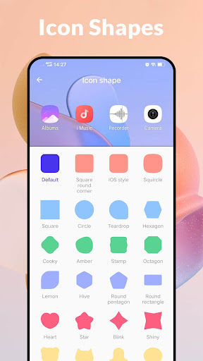 Screenshot of Color Launcher, cool themes