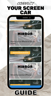 Mirror link Car Screen Connector Guide 1.0.1 APK + Mod (Unlimited money) untuk android