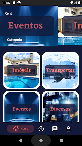 Android application Rent screenshort