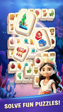 Game screenshot Mahjong Tiles Town Builder mod apk