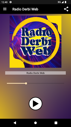 Android application Radio Derbi Web screenshort