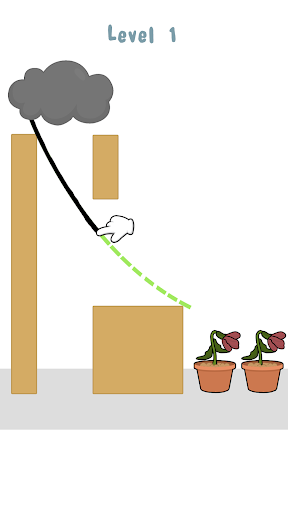 Android application Watering Puzzle screenshort