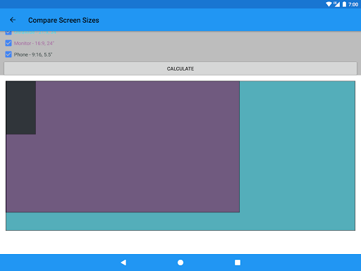 The Screen Calculator Screenshot