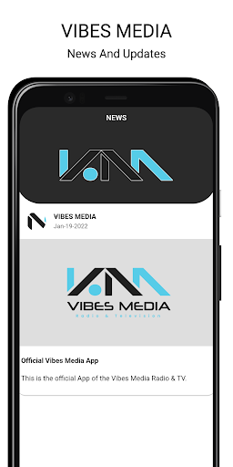 Android application Vibes Media Belize screenshort