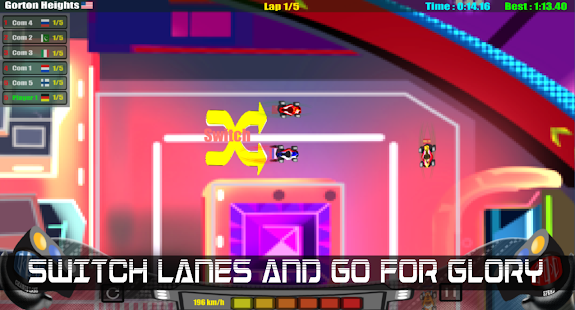 Sprint Racer - 2D Arcade Slot Racing 1.24 APK screenshots 2