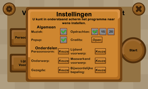 Zinnen ontleden Screen 2