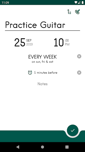ToD: Track everyday goals Screen 3