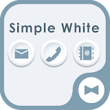 Simple White Wallpaper＆icon icon
